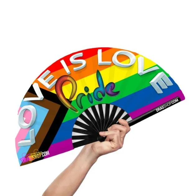 Bamboe Clack Fan Love is Love Pride