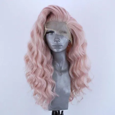 Skylar Chemical Fiber Front Lace Wig